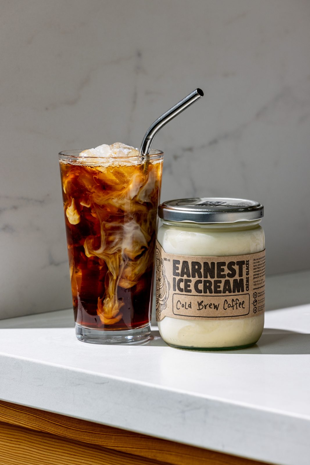 Earnest Ice Cream — advertising photography by Nelson Mouëllic